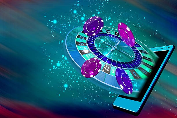 judi online live-dealer studio with professional blackjack table and HD cameras